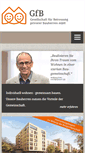Mobile Screenshot of gfb-gemeinsam-bauen.de